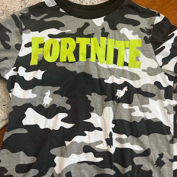 Fortnite camouflage baseball little boy tee - Picture 2 of 3